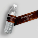 Wood Grain Law Firm Water Bottle Labels