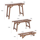 Wood Ladder 3 Tier Plant Stand