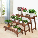 Wood Ladder 3 Tier Plant Stand