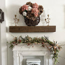 47 Inch Reclaimed Rustic Natural Wood Mantle