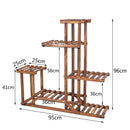 Wood Plant Stand 6-Tier Shelf