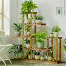Wood Plant Stand 6-Tier Shelf
