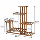 Wood Plant Stand 6-Tier Shelf