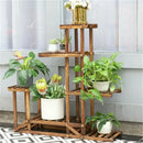 Wood Plant Stand 6-Tier Shelf