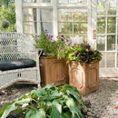 Oversized Wooden Planters Set of 2