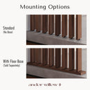 Wood Slat Room Divider