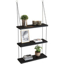 Wooden Floating Shelf 3-Tier Boho Decor