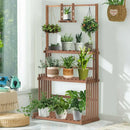 Wooden Hanging Plant Stand 3-Tier
