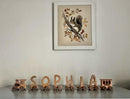 Wooden Letter Train Puzzle