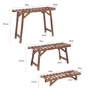 Wooden Plant Stand 3 Tier Shelf