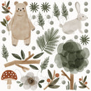 Woodland Decals - Fabric Nursery Wall Art Decals