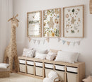 Safari Adventures Prints - Luster Paper Nursery Wall Art Prints