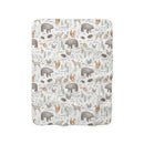 Woodland Forest Trees - Vintage Baby Blanket