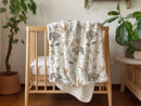 Cute Baby Animals - Vintage Baby Blanket