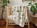 Baby Llama - Vintage Baby Blanket