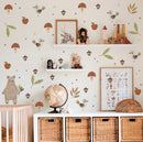 Woodland Pine Trees - Fabric Nursery Wall Art Decals