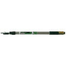 Wooster Sherlock Telescoping Dia. Aluminum Extension Pole Black/White
