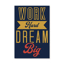 Work Hard Canvas