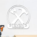 Workshop Tools Sign w Name