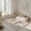 Solar System ABC Rug / World map Area Rug