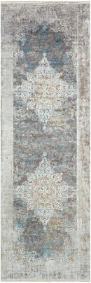 The Calion Faux Silk Rug