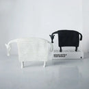 Woven black & white resin sculpture figurine living room sheep decor