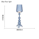Woven white acrylic kabuki floor lamp for living room