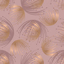 Pink and Gold Floral Pattern Wallpaper