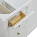 James Martin Chicago 60" Double Bathroom Vanity, Glossy White