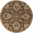 Chesterton 1028 Hand Tufted Brown Wool Rug
