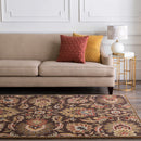 Chesterton 1028 Hand Tufted Brown Wool Rug