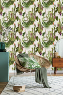 Exotic Green Plants Wallpaper