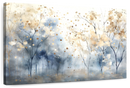 Speckled Blue Forest II Wall Art