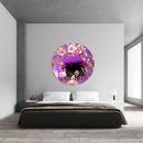 Vintage Berries Mural Printed Mirror Acrylic Circles