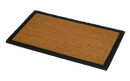 Black Border Coir Doormat