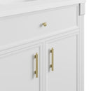 James Martin Bellshire 30" Single Bathroom Vanity, Bright White