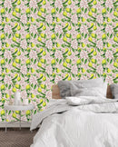 Floral and Fruits Wallpaper