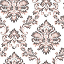 Beige Vintage Pattern Wallpaper