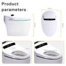 Nuvia Premium Automatic Single-Piece Home Smart Toilet With Bidet, Foot Sensor And Heated Seat (SAK69312)