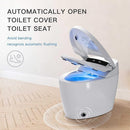 Nuvia Premium Automatic Single-Piece Home Smart Toilet With Bidet, Foot Sensor And Heated Seat (SAK69312)