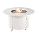 Aluminum 44-in Round Propane Fire Table with Beads, Covers and Lid