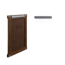 James Martin Kinnsden 26" Mirror, Sable Oak