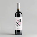 XOXO Wine Label