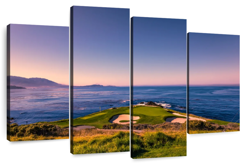 Pebble Beach Blue Sky Wall Art