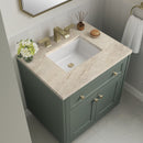 James Martin Chicago 30" Single Bathroom Vanity, Smokey Celadon