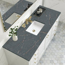 James Martin Chicago 60" Single Bathroom Vanity, Glossy White