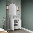 James Martin Chianti 24" Floating Single Bathroom Vanity, Glossy White