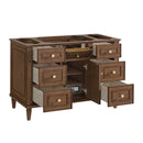 James Martin Lorelai 48" Single Bathroom Vanity, Mid-Century Walnut