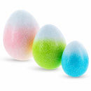Set of 3 Gradient Jumbo Easter Eggs - Spring Tabletop Decor 8 Inches