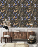 Dark Floral Wallpaper